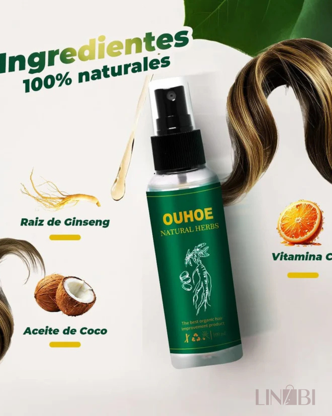 Tónico Capilar Orgánico - 100ml